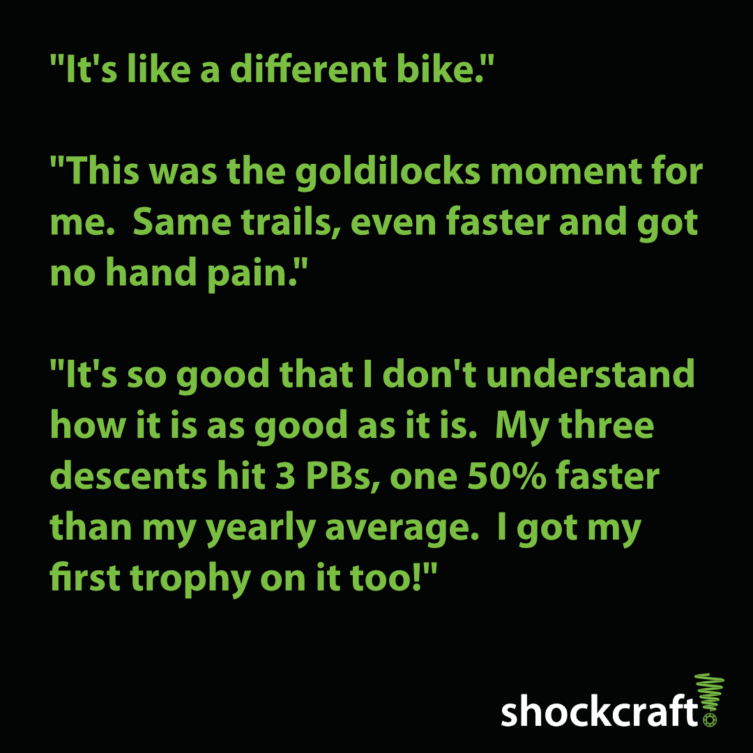 Things Our Customers Say - Fork Tuning