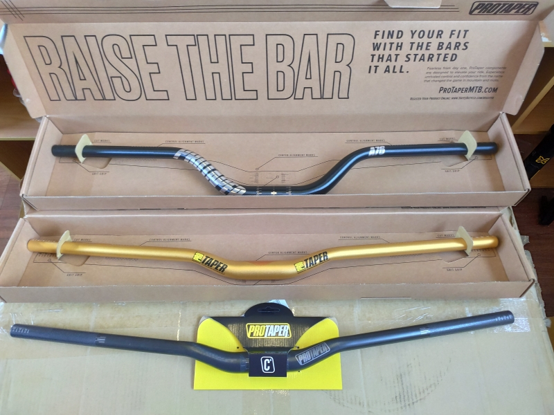 ProTaper Gold or Polished Black Bars